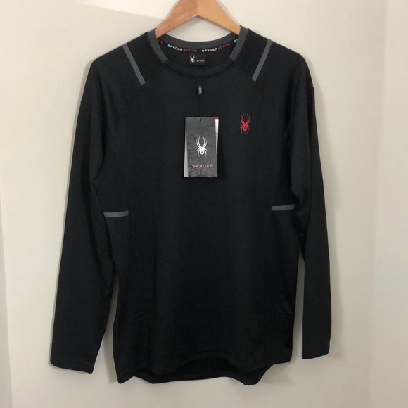 Spyder Other - SPYDER sport/active black long sleeve shirt